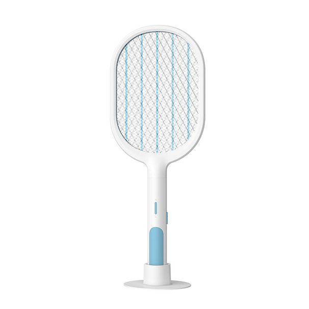 Lightning Mosquito Zapper – über USB wiederaufladbare 2-in-1 elektrische Fliegenklatsche und UV-Falle (4000 V Schock, tragbar für den Einsatz zu Hause/auf Reisen)_voghion.com
