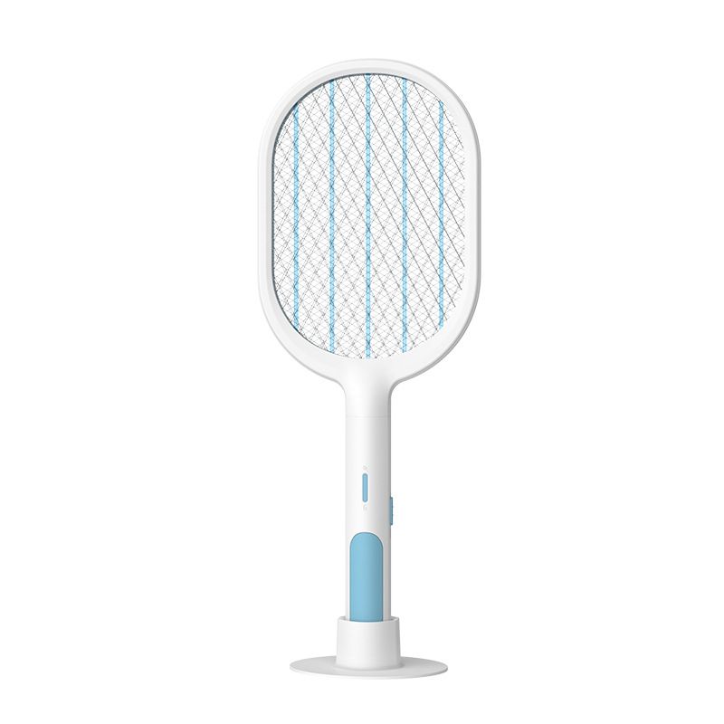 Lightning Mosquito Zapper – über USB wiederaufladbare 2-in-1 elektrische Fliegenklatsche und UV-Falle (4000 V Schock, tragbar für den Einsatz zu Hause/auf Reisen)​_voghion.com