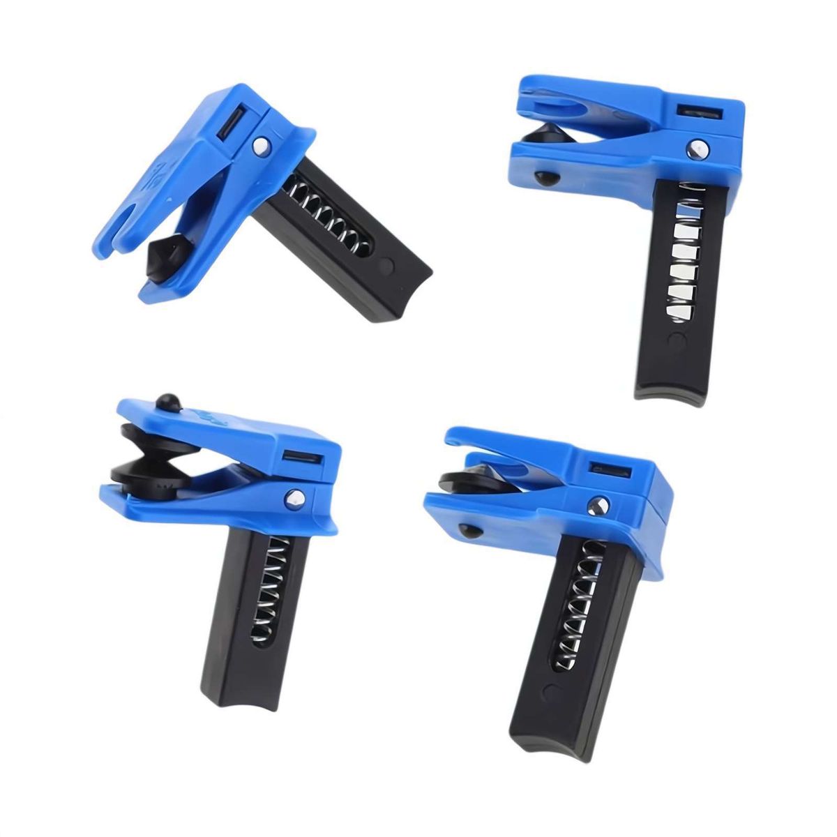 compatible With Multiple Sizes Automotive Repair And Maintenance Hardware Tools. 4-piece Set Of Vertical Oil Pipe Clamps_voghion.com