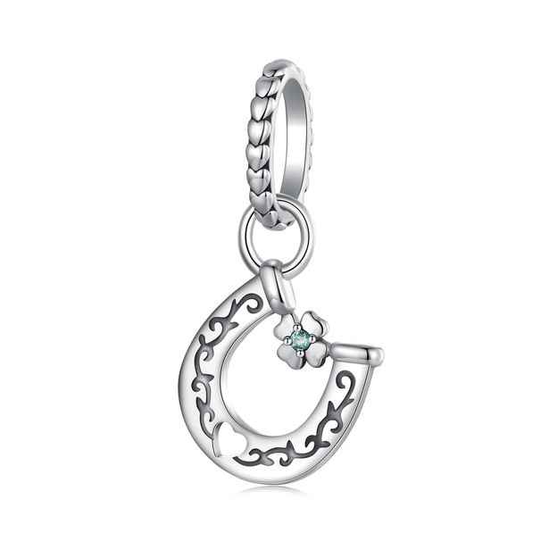 Hufeisen-Anhänger Charm Sterling Silber Charm_voghion.com