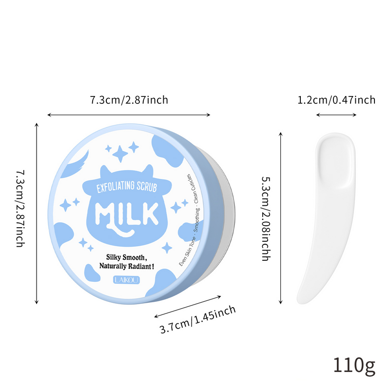 Scrubs & Bodys Treatments Milk Scrub 90g Softens The Skin And Cleanses The Skin Skin Care Products_voghion.com