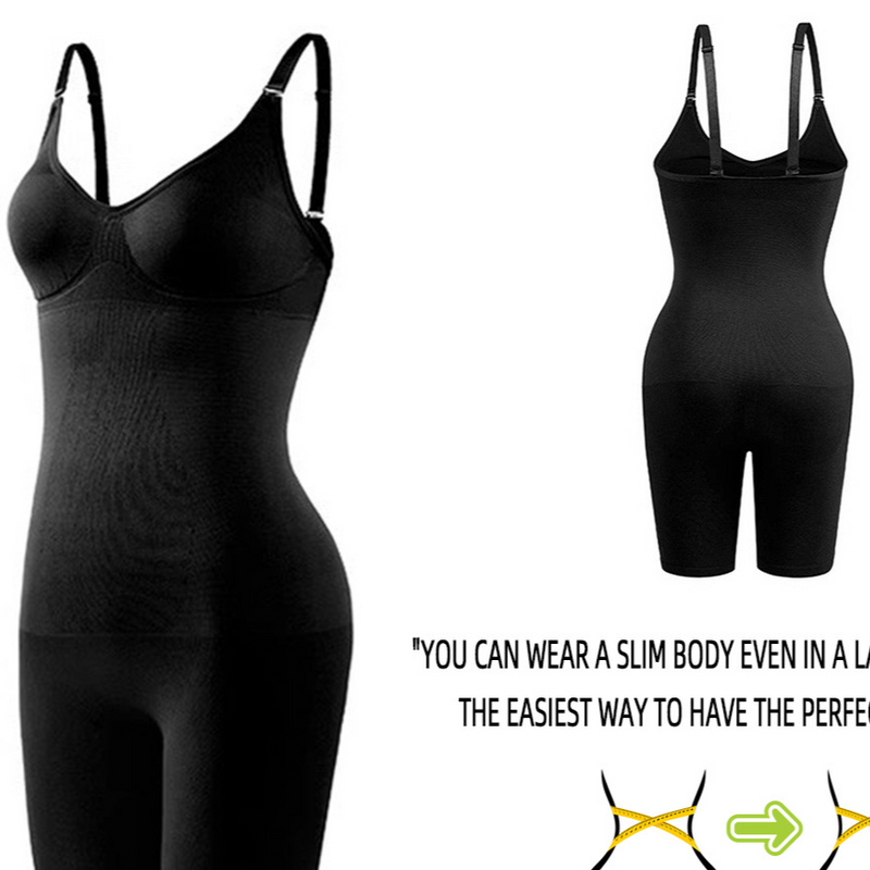 Shaping Jumpsuit Skims Body Shaper Gathered Hip Lifting Abdomen Pants Women's Large Size Open Crotch Boxer Pants_voghion.com