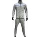 Spring 2026 European-USA Style Fashion Tracksuits Men Long Sleeve Splicing Zipper Hooded Sweatshirts + Lace-Up Sweatpants 2 Piece Casual Sport Sets_voghion.com