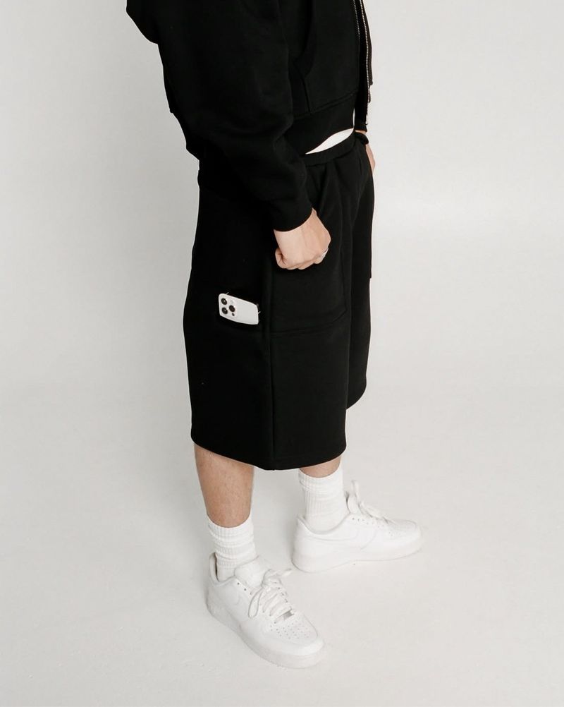 Cross Border Shorts Men 2025 Street Simple Sports Versatile Loose Five Point Pants Short Casual Pants_voghion.com