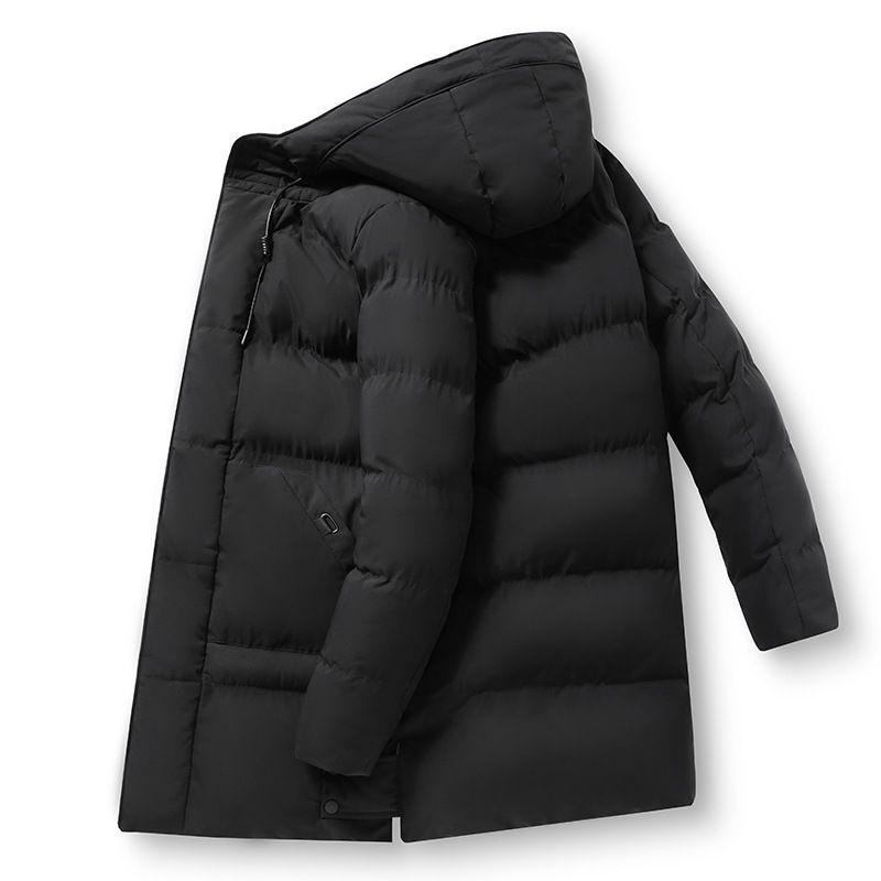 Nuovo stile invernale da uomo, giacche imbottite di media lunghezza, cappotti da uomo, cappotti invernali alla moda più spessi, giacche calde imbottite in cotone_voghion.com