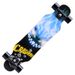Skateboard de stradă longboard de 80 cm pentru adulți, cu perie, pentru începători, de calitate profesională_voghion.com