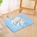 Silk Sommer Ice Pad Bett Hund Katze Kühlmatte Heimtierbedarf_voghion.com