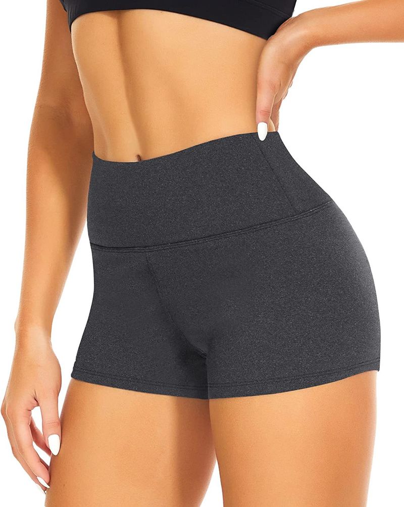 Abbigliamento estivo da donna, pantaloni da fitness a vita alta con sollevamento fianchi, pantaloni da yoga, da corsa e da ciclismo._voghion.com