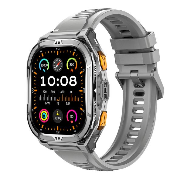 Unisex Smart Watch With Blood Pressure & SpO2 Monitor, Sleep Tracking, 7-14 Day Battery, Touchscreen & Button Control, Compatible With IOS_voghion.com