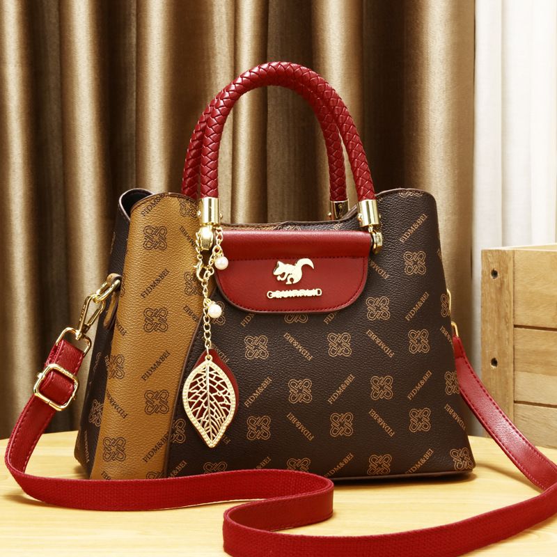 Women's Mom 2024 New Western Style One Shoulder Crossbody Bag Fashionable Large Capacity Handbag_voghion.com