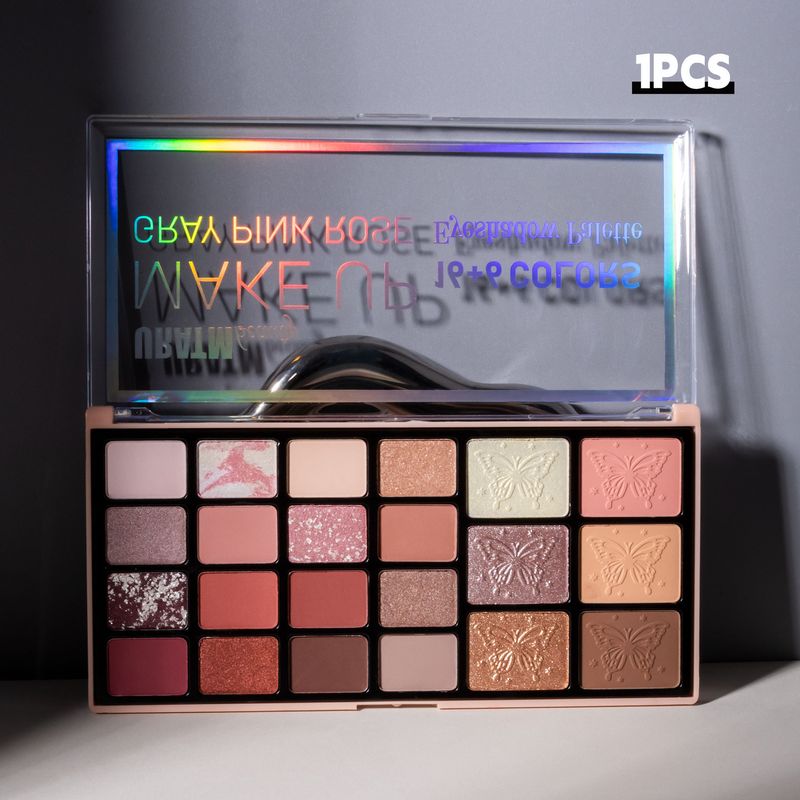 URATM All-in-One-Multifunktions-Make-up-Palette – Matte und perlmuttartige Lidschatten, Lippenfarbe, Rouge, Kontur und Highlighter für einen kompletten Beauty-Look_voghion.com