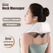 Electric Neck & Shoulder Massager With Kneading, Heat & Vibration – 6-Node Shiatsu Therapy For Muscle Relief – Wireless Remote Control_voghion.com