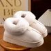 High-Top Winter Snow Boots For Women - Indoor/Outdoor Memory Foam Slippers With 4cm Thick Sole, Anti-Slip & Plush Fleece Lining_voghion.com