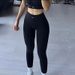 European And American High-waisted Abdominal Training Fitness Pants Women's Peach Hip-lifting Yoga Pants Tight-fitting Quick-drying Sweatpants_voghion.com