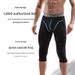 Men's Anti-wear Leg Sports Long Leg Panties Cropped Pants Modal Quick-drying Boxers Running Long Boxers_voghion.com