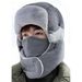 Gorro deportivo para exteriores, máscara facial de invierno a prueba de frío para montar a caballo, algodón cálido y resistente al viento_voghion.com