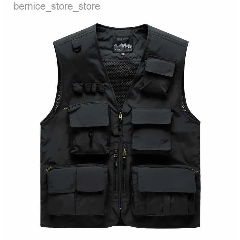 Taktični vojaški jopiči za kampiranje in moška oblačila, brezplačna dostava, delo, lov, jeans, z več žepi, moški, mrežasti, poletni_voghion.com