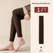 Voyage Knee Pads Women Autumn Winter Over-the-Knee Leg Warmers Terry Fleece Thickened Warm Non-Slip Black Women's Long Socks_voghion.com