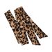 Herbst/Winter Melad Leopard Print Ausschnitt Damen, High-End, Flatter, Schal, Mehrzweck-Haargummi,_voghion.com
