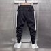 2023 New Men's Striped Casual Pants Tie-in Hip Hoodies Spring And Autumn Haren Handsome Sports Youth_voghion.com