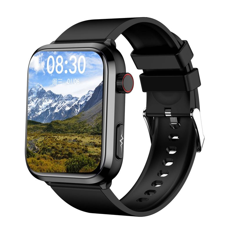 NEXOVA Health Smart Watch Heart Rate Blood Oxygen Blood Pressure ECG Monitoring SOS Multi-Sport Mode Fitness Tracker Make/Answer Calls Message Push_voghion.com