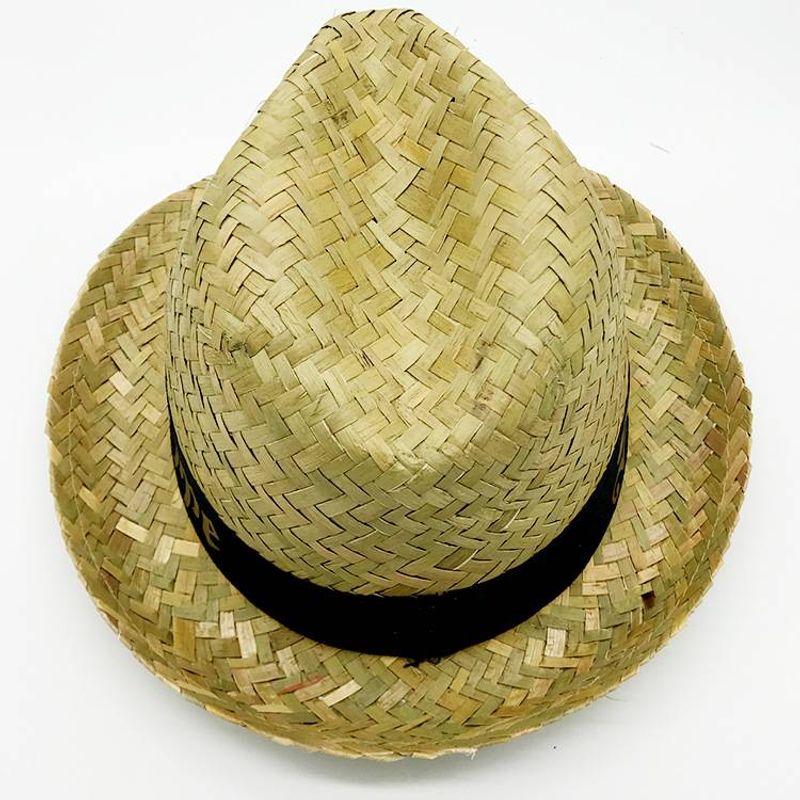 Straw Hat Korean Fashion Sun Hat British Retro Jazz Hat Gentleman Hat Sunflower Straw Hat_voghion.com