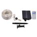 Guirlande lumineuse solaire d'extérieur étanche IP65 basse tension avec télécommande pour jardin, terrasse, décoration de fête de mariage_voghion.com