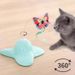 Special price pet supplies, toys, electric butterfly, 360 degree automatic rotation, teaser stick, cat toys_voghion.com