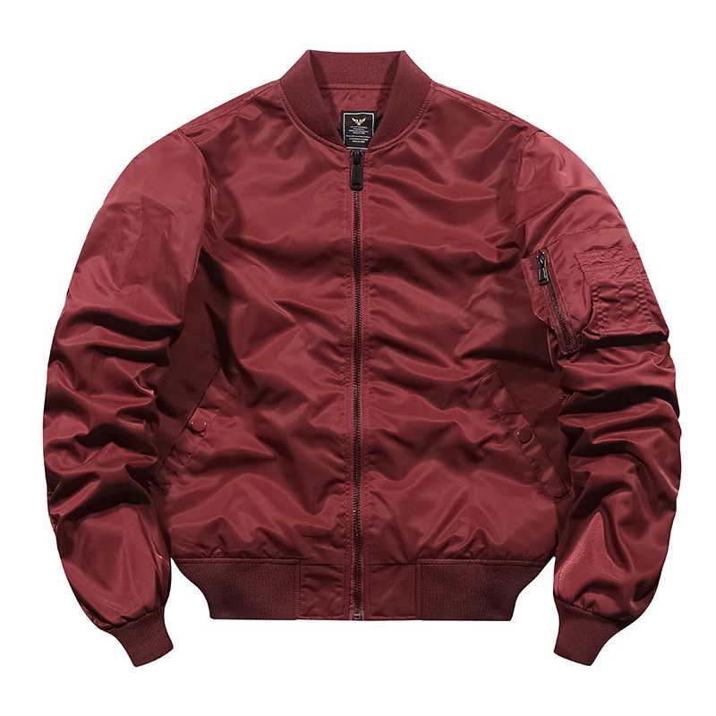 Flight Spring/Autumn MA1 Pilot Baseball Jacket Large Astronaut_voghion.com