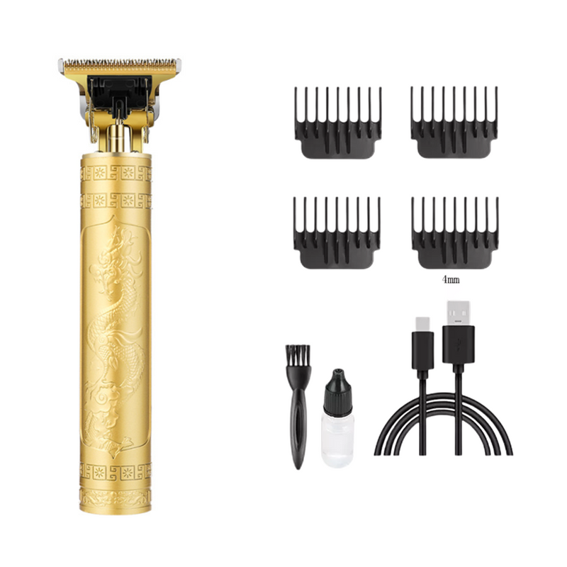 All Metal Vintage T9 Machine Women's Hair Clipper Hairdresser Professional Haircut Machine 0 Mm Nose And Ear Trimmer Finish Man YCDC_voghion.com
