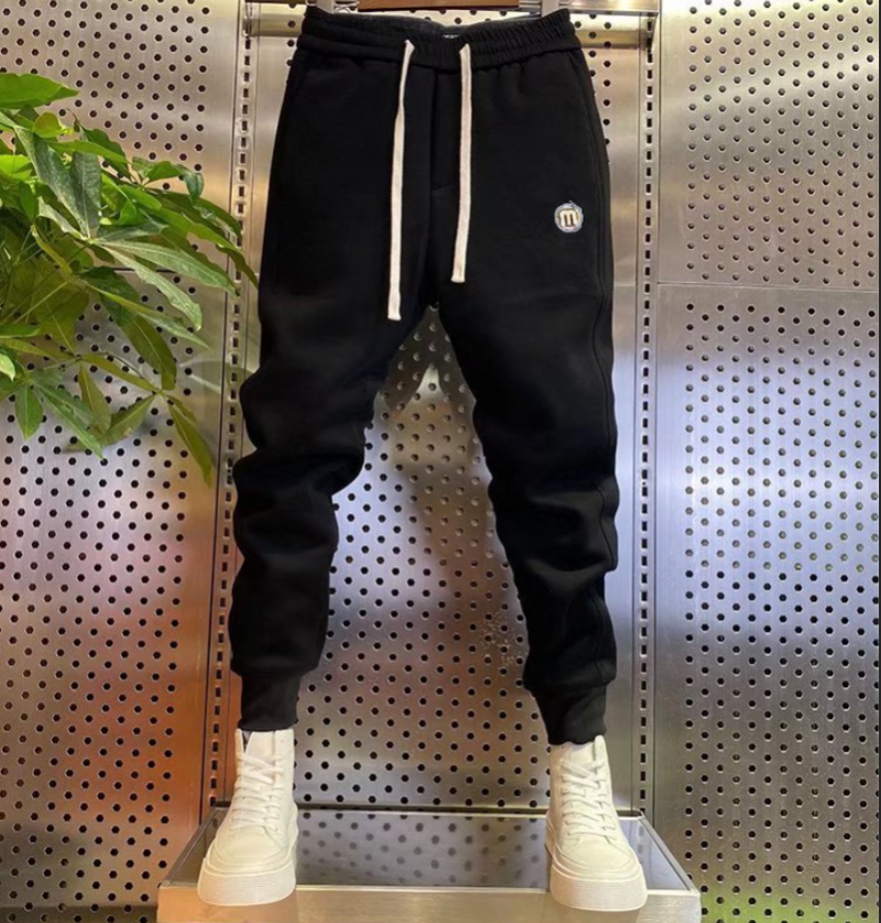 Miesten Vaatteet Vapaa-ajan housut syksy ja talvi miesten trendikkäät monipuoliset urheiluhousut trendikkäät merkkiset slim fit leggingsit lenkkihousut miesten housut_voghion.com