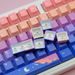 2457 Starry Moon Thermal Sublimation 5-stronna klawiatura mechaniczna PBT Keycaps Nadruk termotransferowy_voghion.com