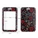 Heart-shaped love mobile phone lanyard card set access control bus meal card polyester webbing anti-loss work permit couple gift_voghion.com