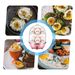 Double Layer Egg Steamer 14-Capacity - Hard Boiled Cooker Automatic Shut Off BPA-Free Kitchen Appliance Energy Saving_voghion.com