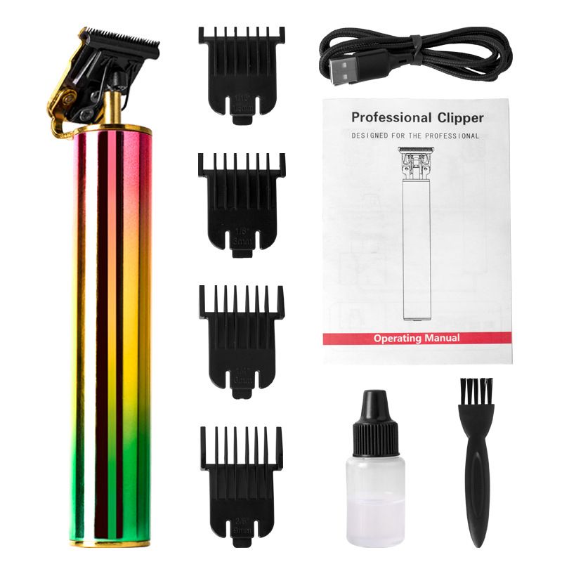 Tagliacapelli professionale senza fili - 10 W di potenza, basso rumore (36 dB), batteria a lunga durata (3-6 ore), lama in acciaio inossidabile, design con finitura a specchio (WL-6055)_voghion.com