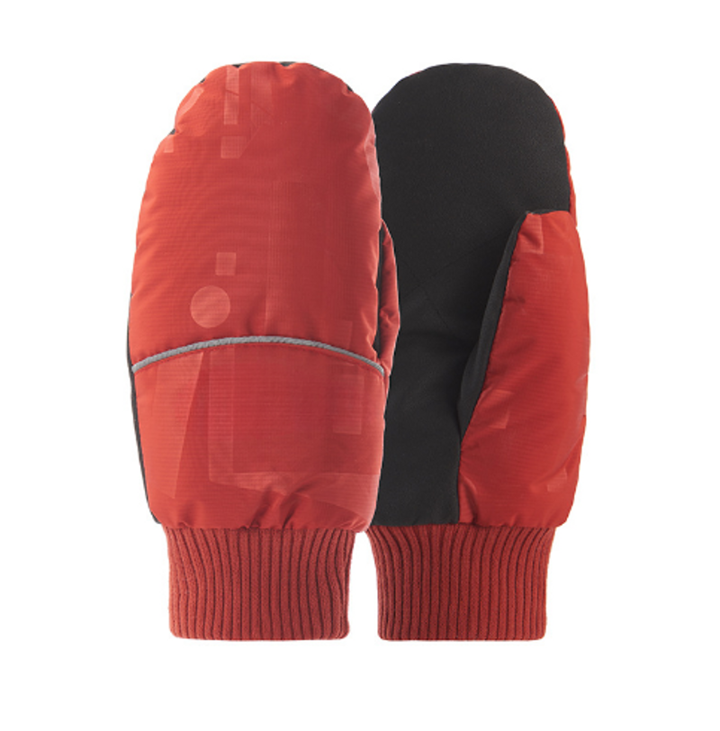 Cycling Gloves Down Gloves Winter Fleece-lined Thick Warm Waterproof Non-slip Cycling Skiing Men And Women Mittens_voghion.com