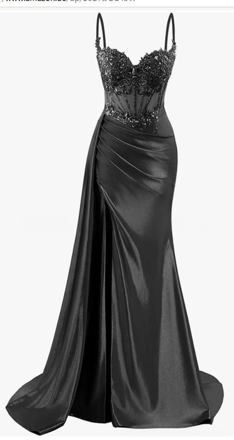Abito da sera lungo da ballo e festa, nuovo, sexy, verde, da donna_voghion.com