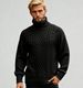 2025 New Style High-neck Sweater For Men, Autumn And Winter Pure Color Long-sleeved Pullover Knitted Shirt Top, European And American Men's Wear_voghion.com