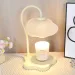 Creative Cloud-Shaped Wax Melt Lamp With Timer Aromatherapy Night Light, Scented Candle Warmer, Stylish Desk Table Lamp_voghion.com