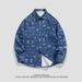 Printed Jacket Men's Autumn New Hong Kong Style Trendy Brand Loose Student Large Size Loose Coat Top Spring And Autumn Fashion_voghion.com