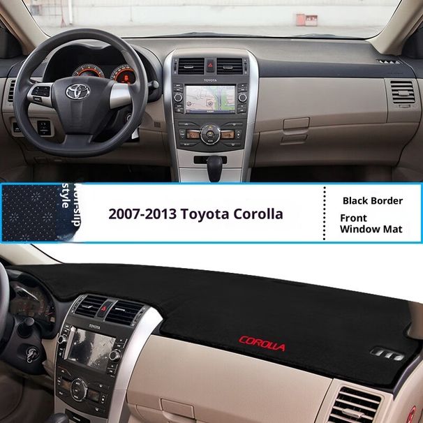 Xiaodeng Suitable For 2007-2022 Toyota Corolla Center Console Dashboard Sunshade Work Desk Mat Front_voghion.com