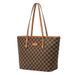 2023 New Good Women's Retro European And American Large Capacity Tote Bag Checkerboard Simple Leisure Commuter Bag Mother Bag_voghion.com
