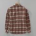 Retro Plaid Long Sleeved Shirt For Men, Fashionable And Versatile, Artistic And Casual Loose Top_voghion.com