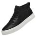 Men's Shoes Medium Top Board Shoes White Shoes Casual Shoes Sports Shoes Men's Medium Tube Handmade Short Boots_voghion.com