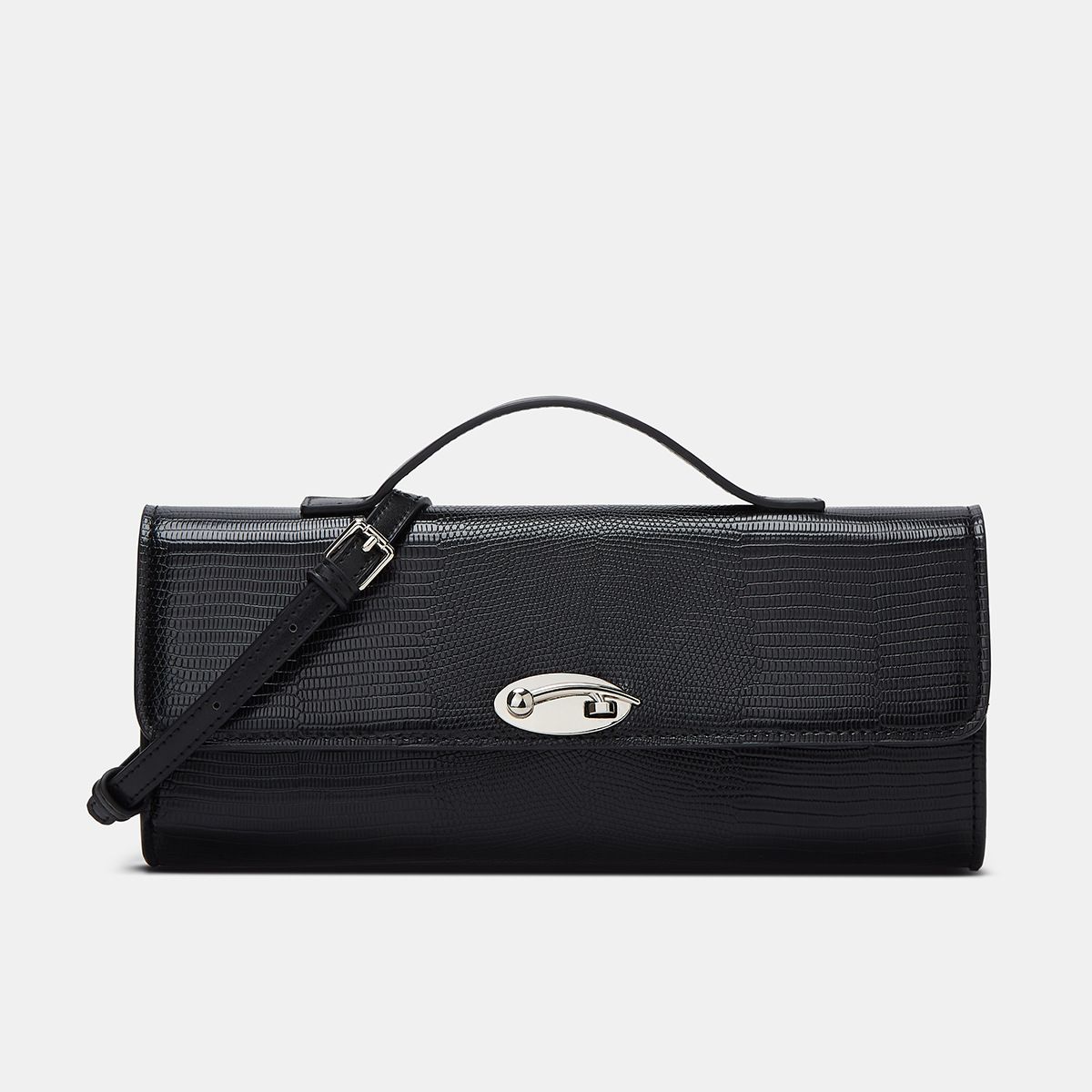 Borsa da sera a mano per donna, borsa a tracolla monospalla orizzontale alla moda Sone Paern Baguee Niche,_voghion.com