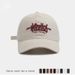 American Bison Hard Top Wide Brim Baseball For Men And Women Korean Version Embroidery Versatile Face Slimming Duckbill_voghion.com