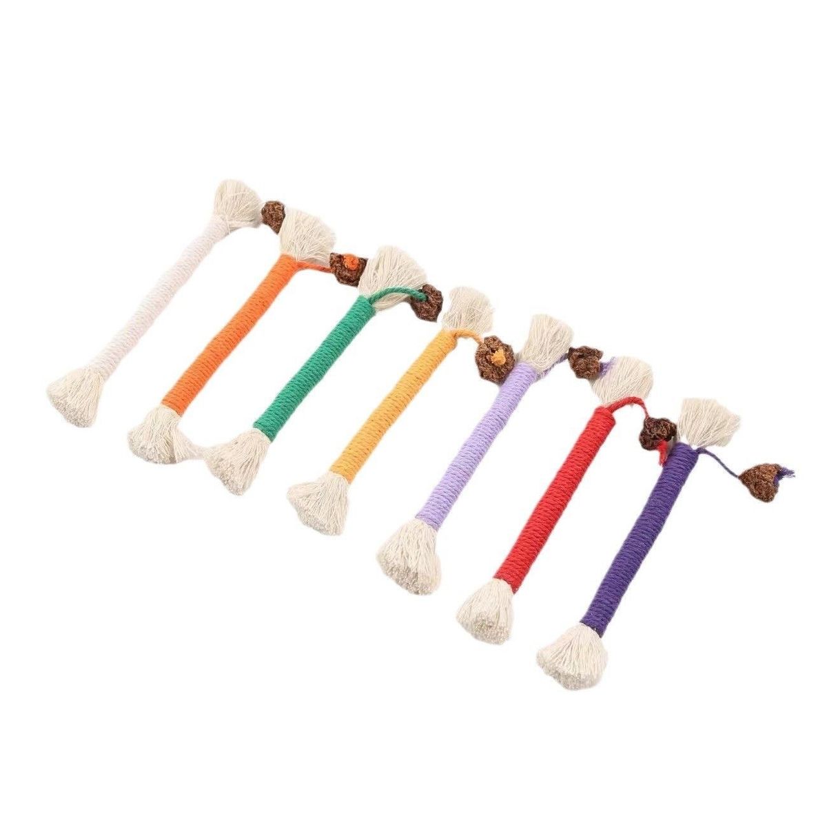 New Toy Doll Chew Rope Teeth Cleaning Teasing Cat Stick Pet Supplies_voghion.com