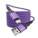 Hochleistungs-geflochtenes langes USB-Schnellladekabel für iPhone 14 13 12 11 X 678_voghion.com