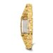 14K Ladies Rectangular Champagne 15x31mm Dial Solid Nugget Watch_voghion.com