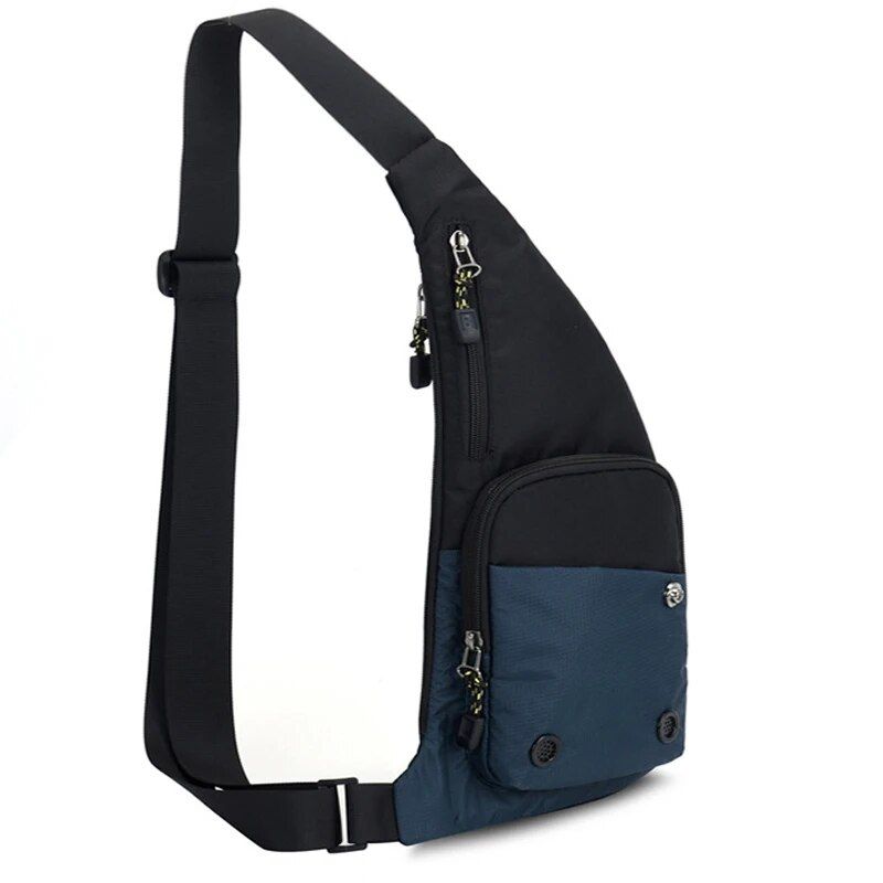 Men‘s New Trendy Casual Shoulder Bag Leisure Travel Sports Outdoor Pack Messenger Crossbody Sling Chest Bag Pack For Male Female_voghion.com